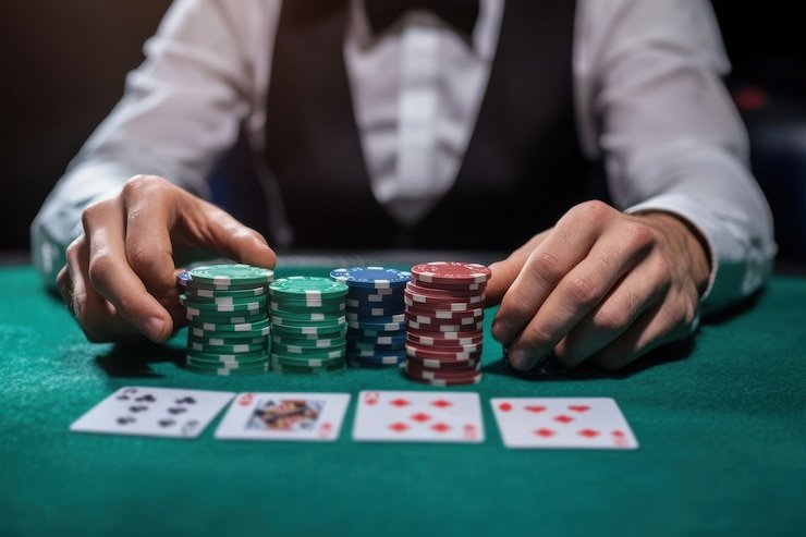 Slot library with demo and info options Slot game cards with thumbnails and demo buttons